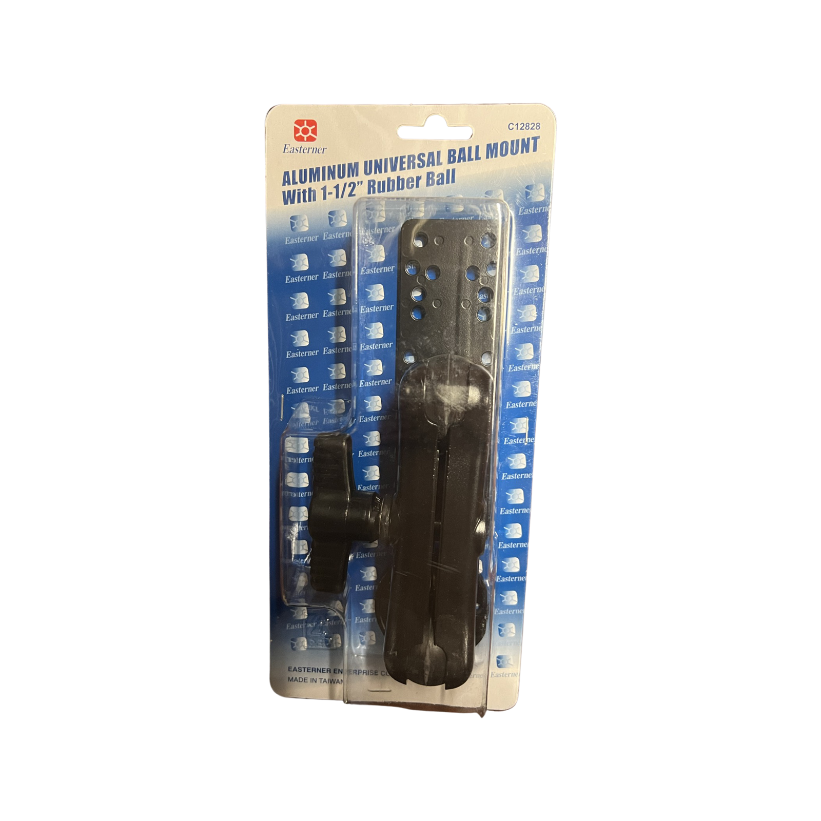 Aluminum Universal Ball Mount With 1-1/2” Rubber Ball
