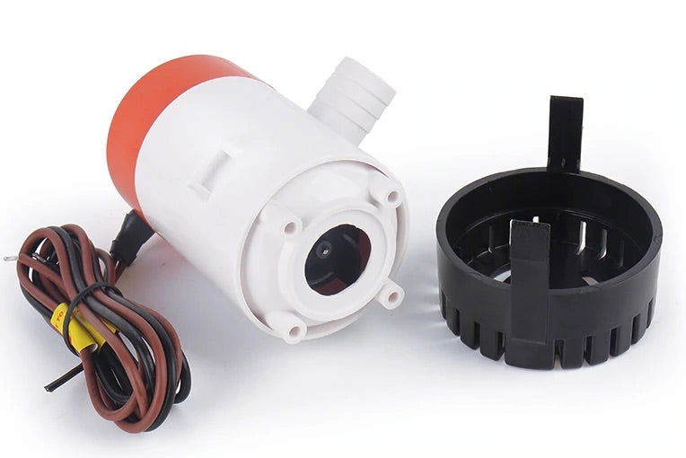 SeaFlo 12 Volt 500 GPH Submersible Non-Automatic Bilge Pump 19mm 3/4