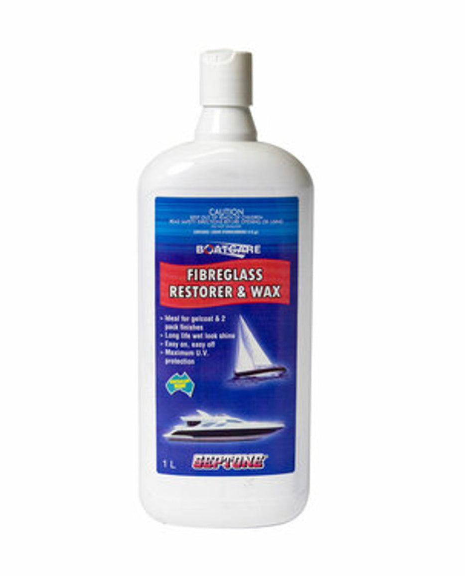 Septone Fibreglass Liquid Polish - Restorer And Wax Polish F/Glass Restorer & Wax 1L