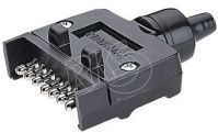 NARVA 7 PIN FLAT TRAILER PLUG (BLISTER PACK OF 1)