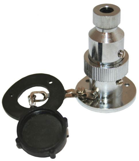 Power Plugs - Chrome Brass