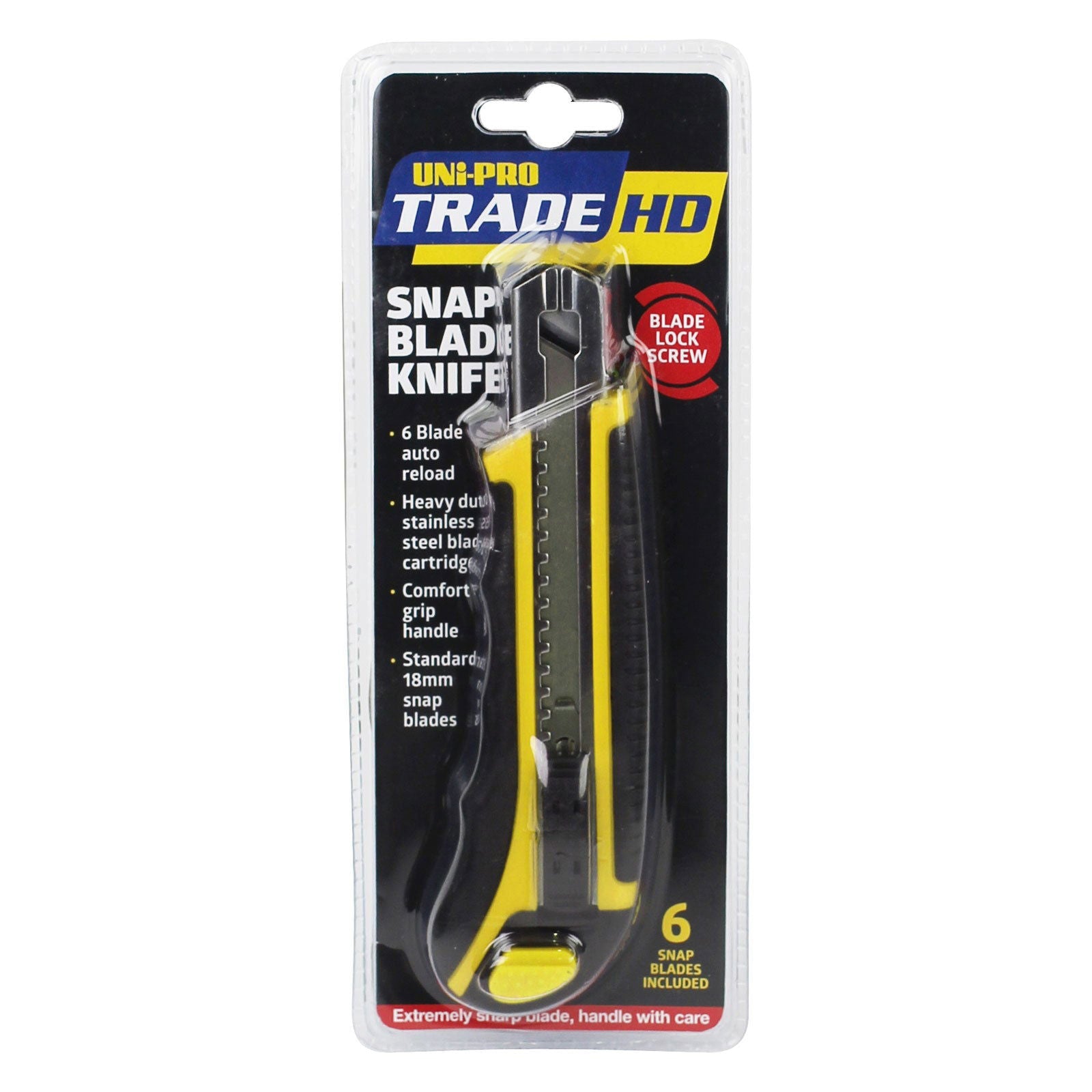 UNi-PRO Auto-Loading Heavy Duty Snap Blade Knife