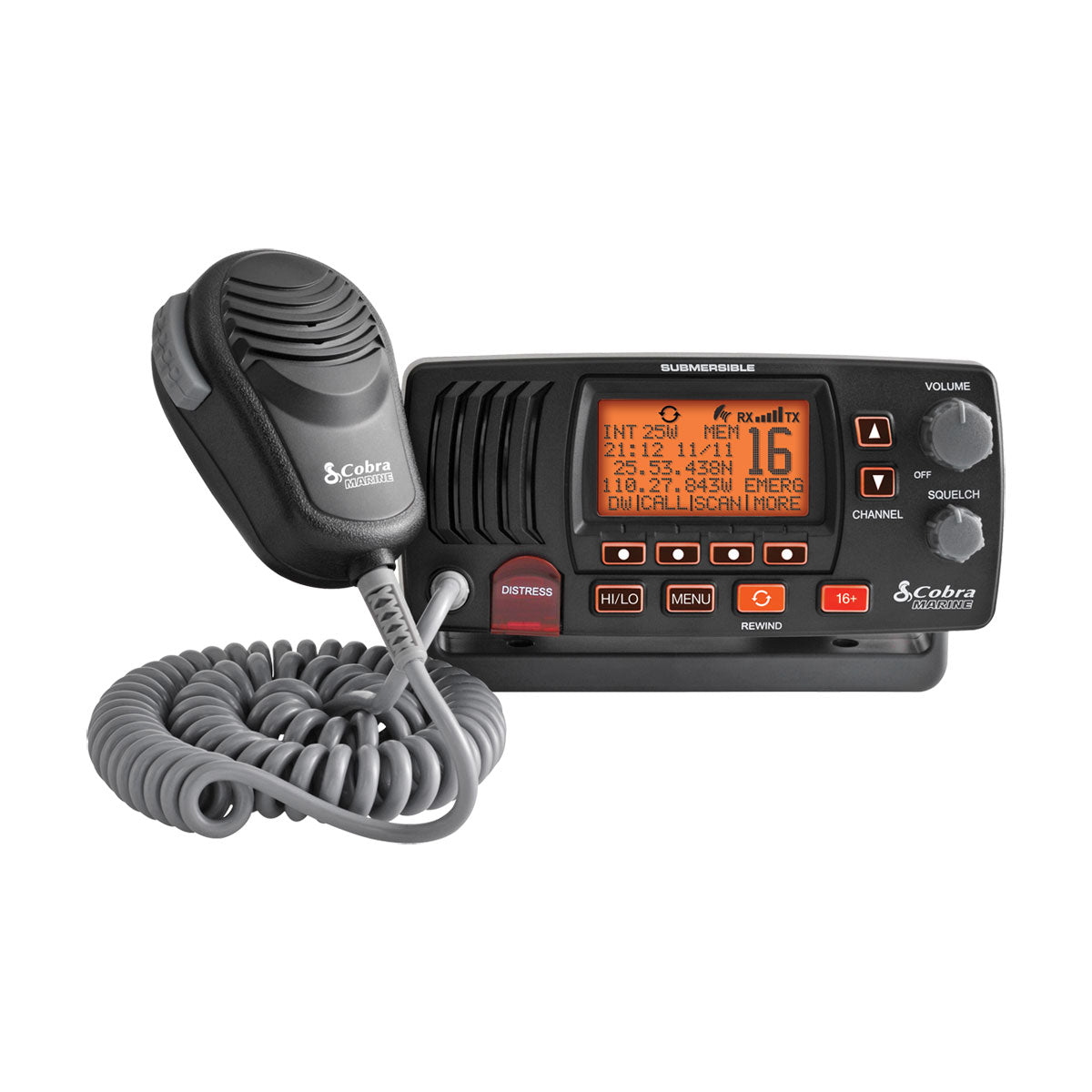 Cobra Marine VHF Radio – Class-D Fixed Mount Riviera Marine Centre