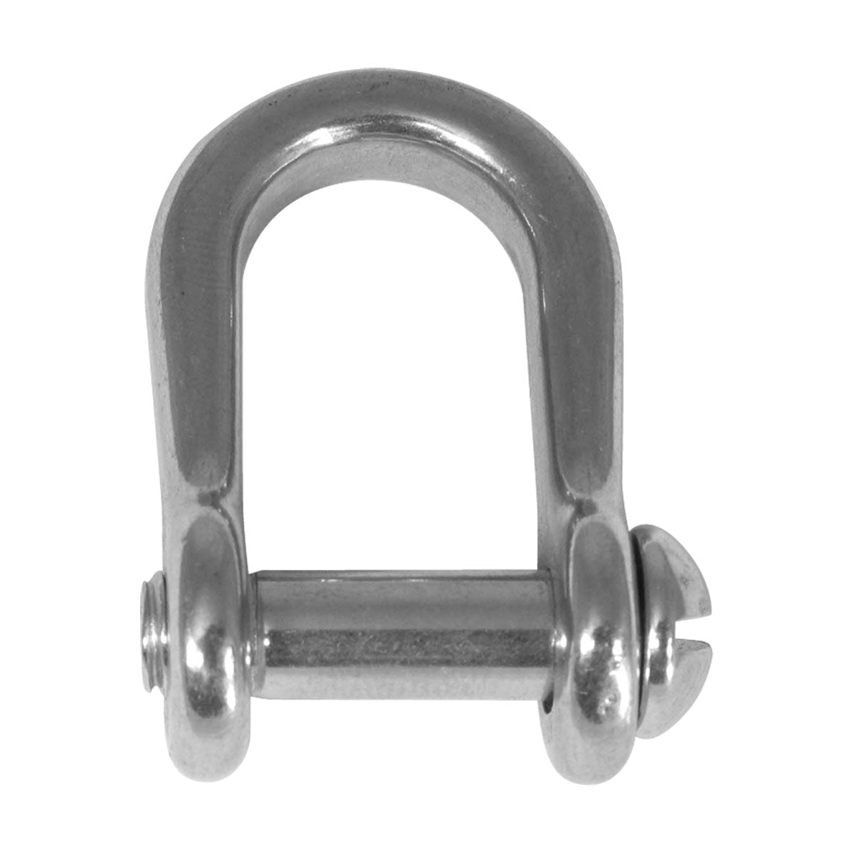 BLA Standard ‘D’ Shackles – Pressed Stainless Steel Slotted Pin