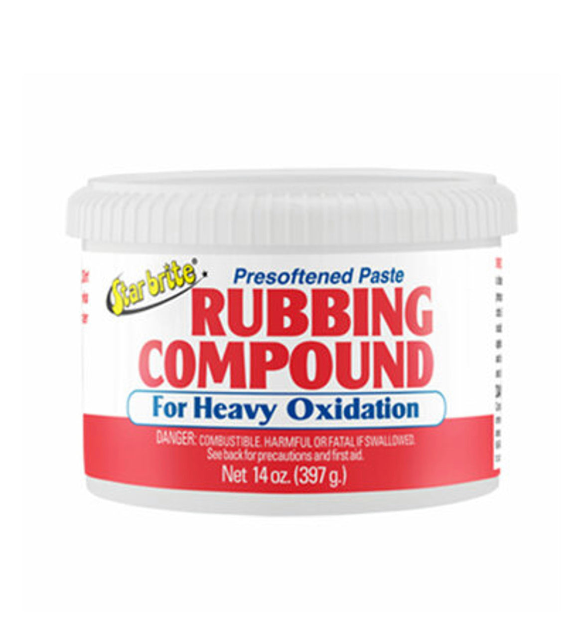 Star Brite Rubbing Compound - Paste Rubbing Compound Paste Heavy